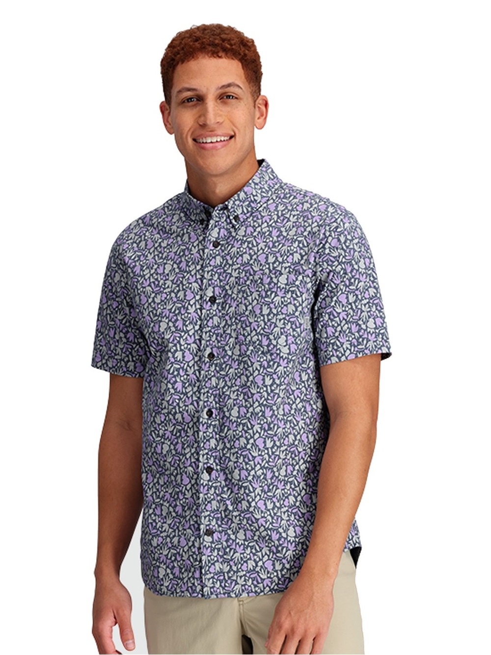 Outdoor Research Rooftop Short Sleeve Button Down Men's Large - Picture 9 of 9